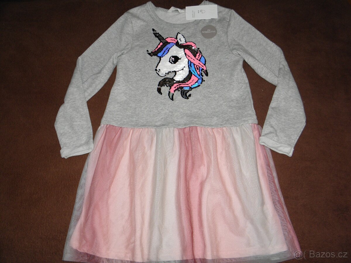 Nové letní šifónové šaty zn. H&M vel.146 + další nabídky - 4