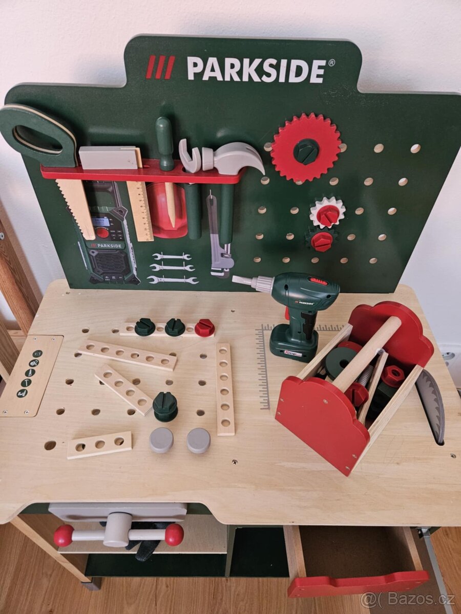 Dětská pracovní dílna PARKSIDE – skvělý stav - 4
