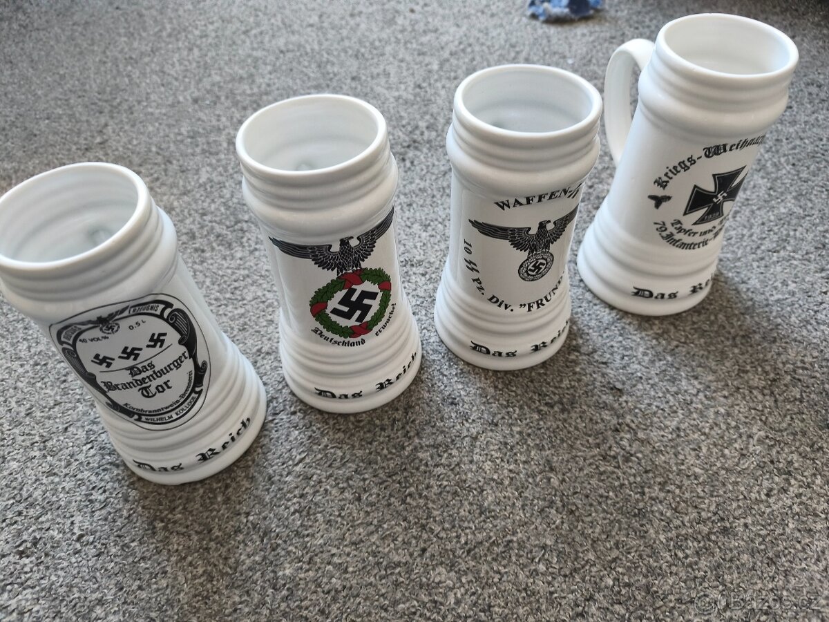 Německé porcelánové korbely - 4