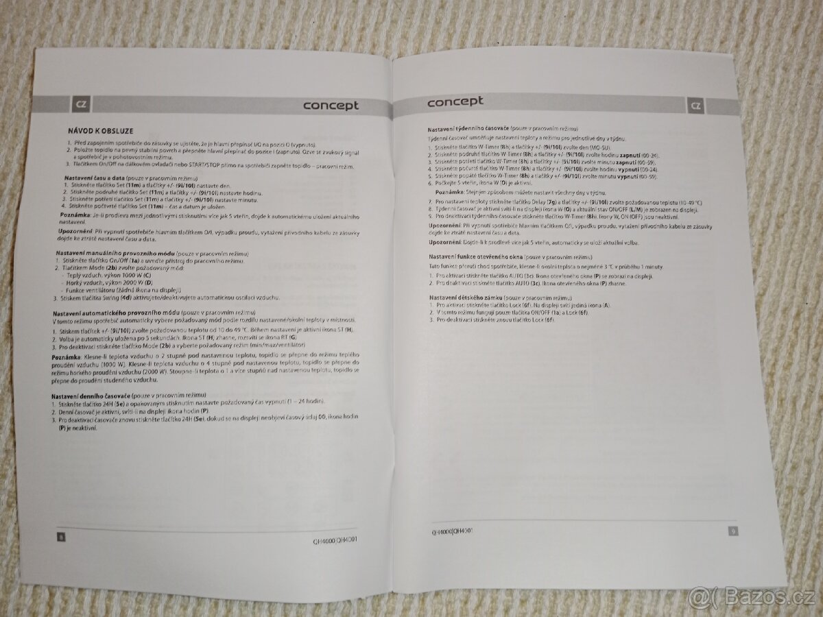 Topidlo elektrické - 4