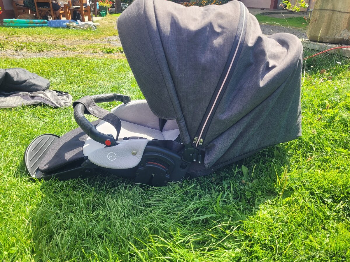 Kočárek NOORDI Fjordi III 3v1 Dark Grey 2021 - 4