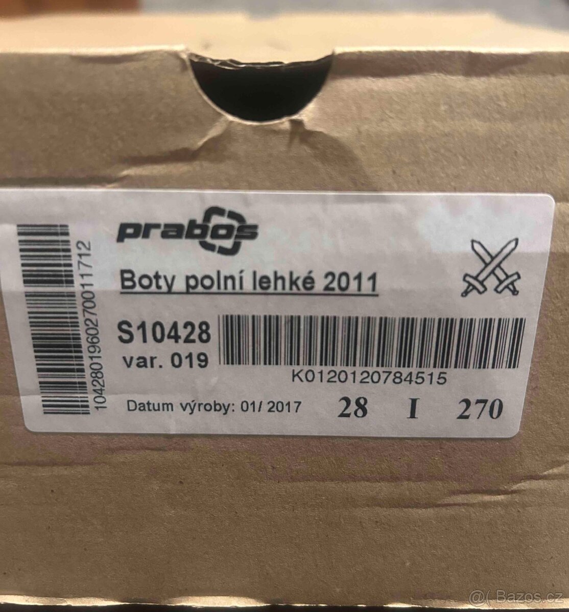 Nové vojenské boty (KANADY) vel. 270 - 4