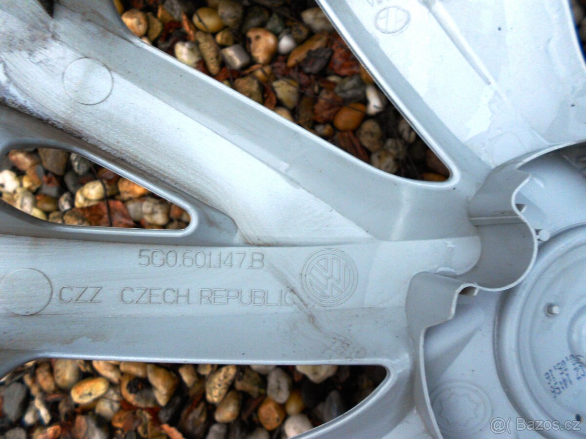 Poklice 16 VW Originál -Více Druhů v Inzerátu - 4