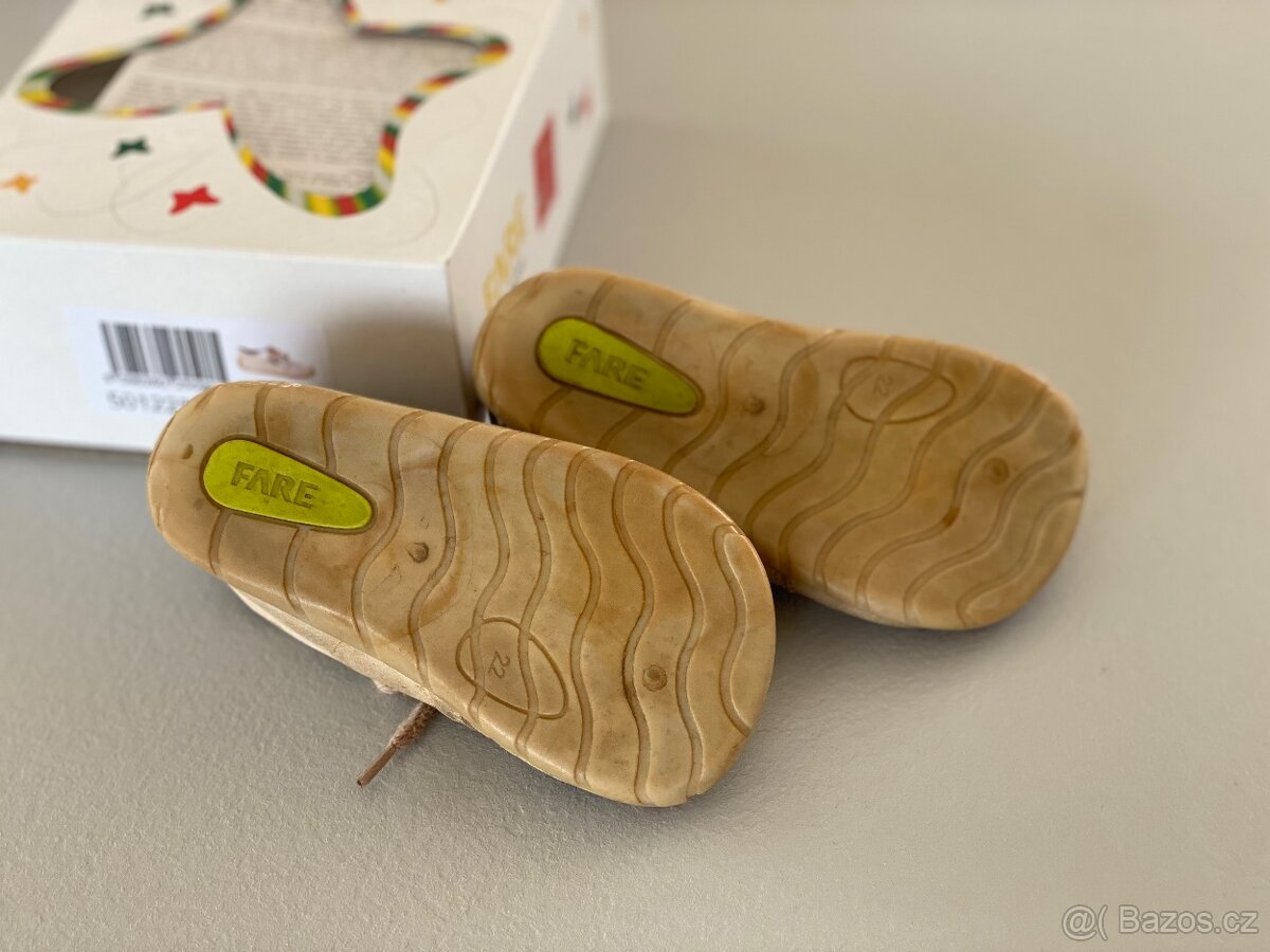 Barefoot kožené boty, vel.22, FARE - 4