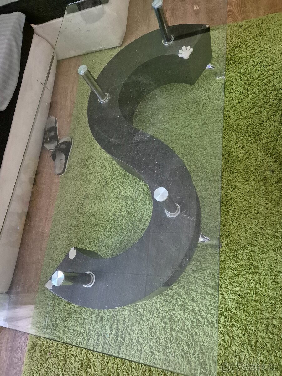 Skleněný stůl - 4