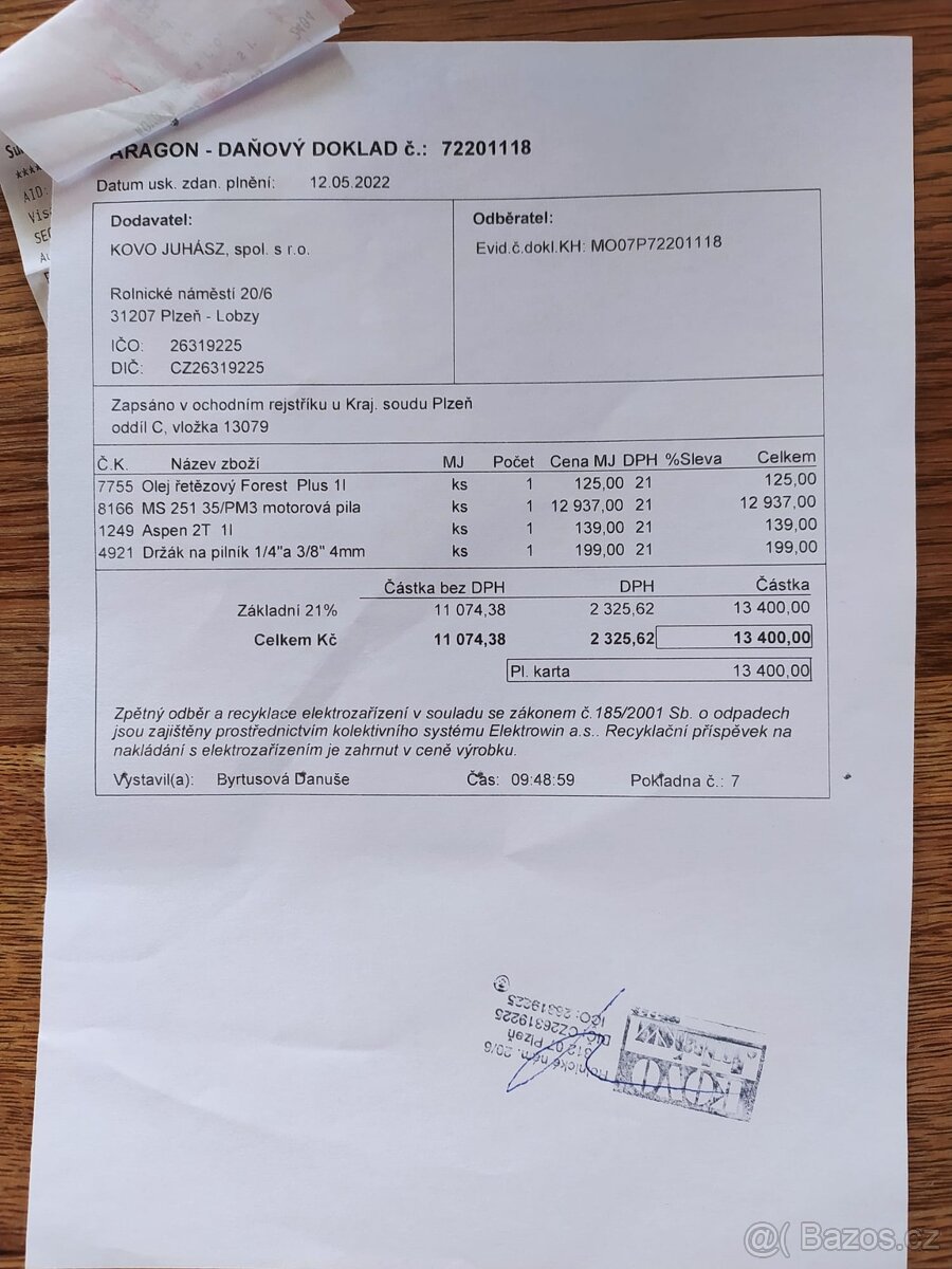 Motorová pila Stihl MS 251 - 4