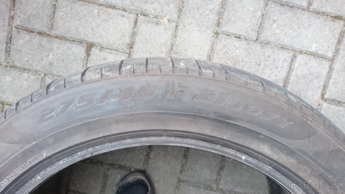 275/45/21 Pirelli P zero pár - 4