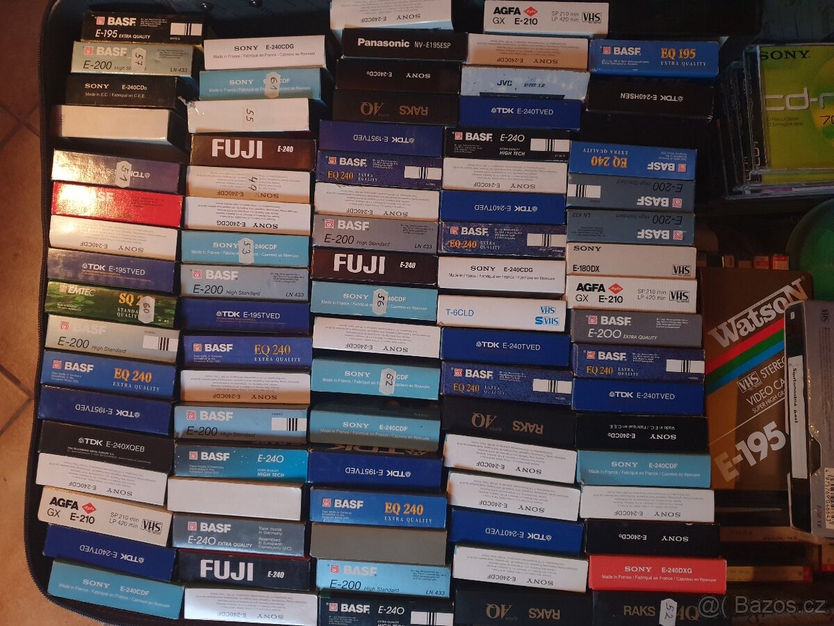 Video kazety, mc kazety cd - 4