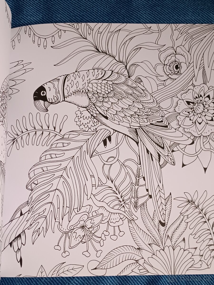 Omalovánky pro dospělé Exotický prales - 4