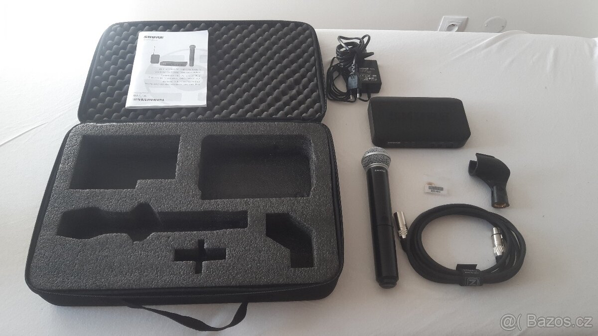Shure BLX24E/SM58 Bezdrátový set H8E: 518-542 MHz - 4