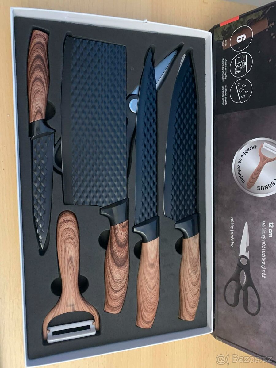 Kuchyňské nože - nová sada - 4