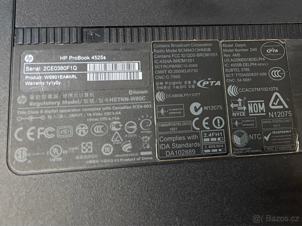 Hp notebook na náhradní díly - 4