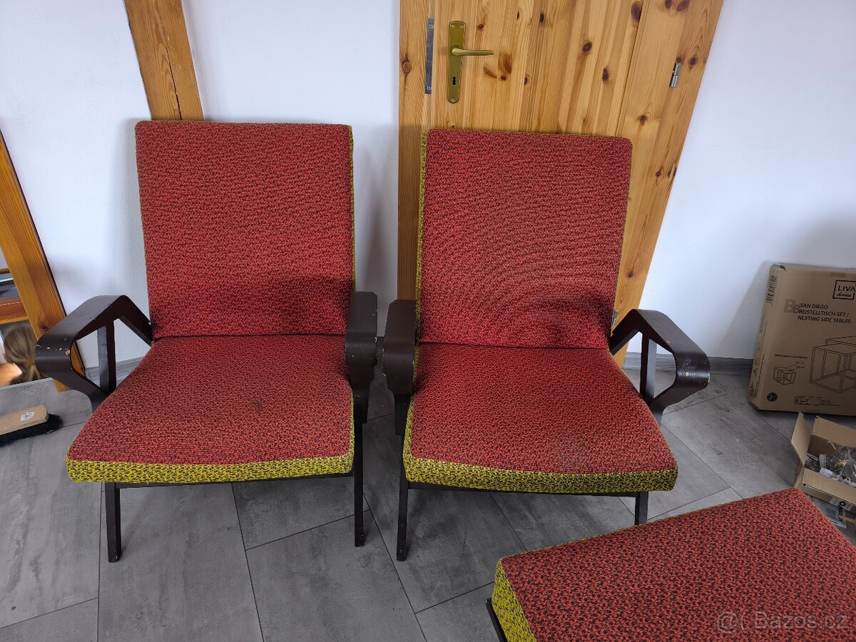 Křesla Pravenec +taburet - 4