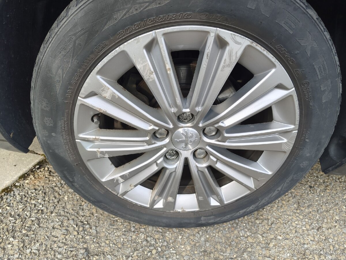 Alu disky 16" na peugeot, citroen 5 dir - 4