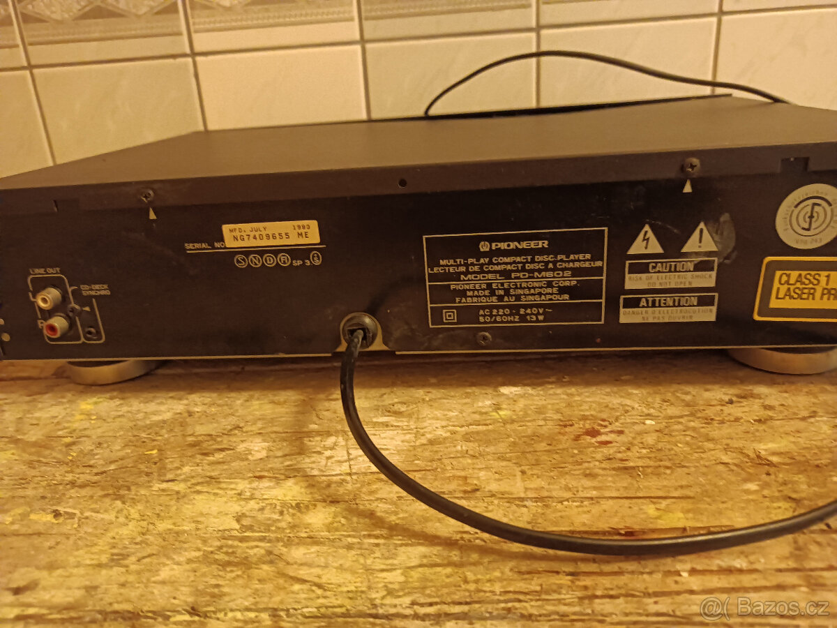 Pioneer tuner, CD přehrávač, ekvalizér - 4