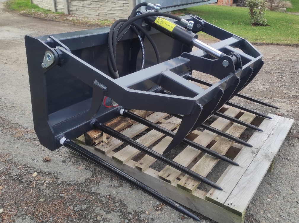 Hydraulické vidle s přídavným přidržovačem MINI - 4