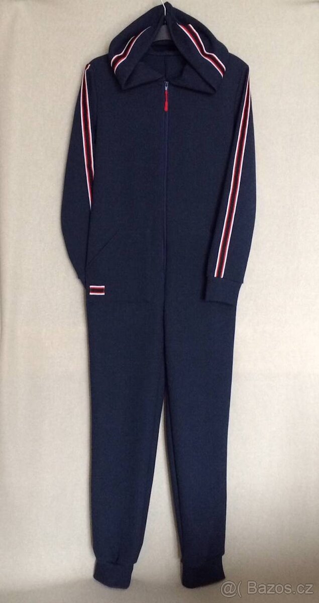 Nový dámský overal kombinéza s kapucí vel. M/38 - 4