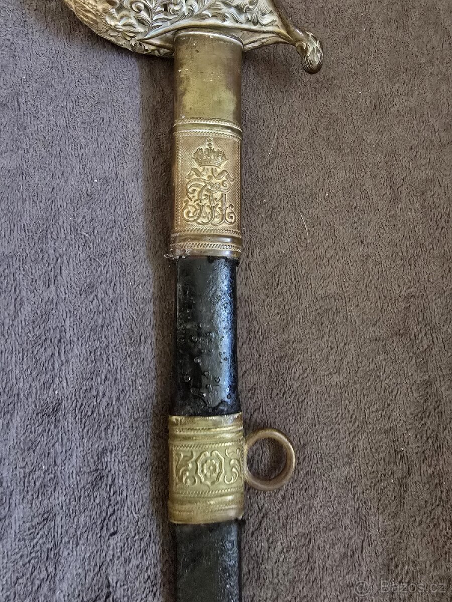 KRÁSNÁ STARÁ ŠAVLE RAKOUSKO UHERSKO VZOR 1889 - 4