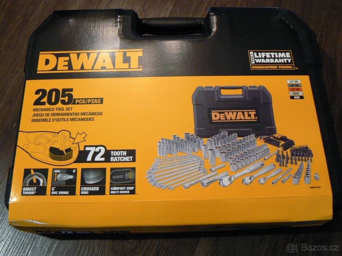205dílná sada ručního nářadí DeWALT DWMT81534 - 4