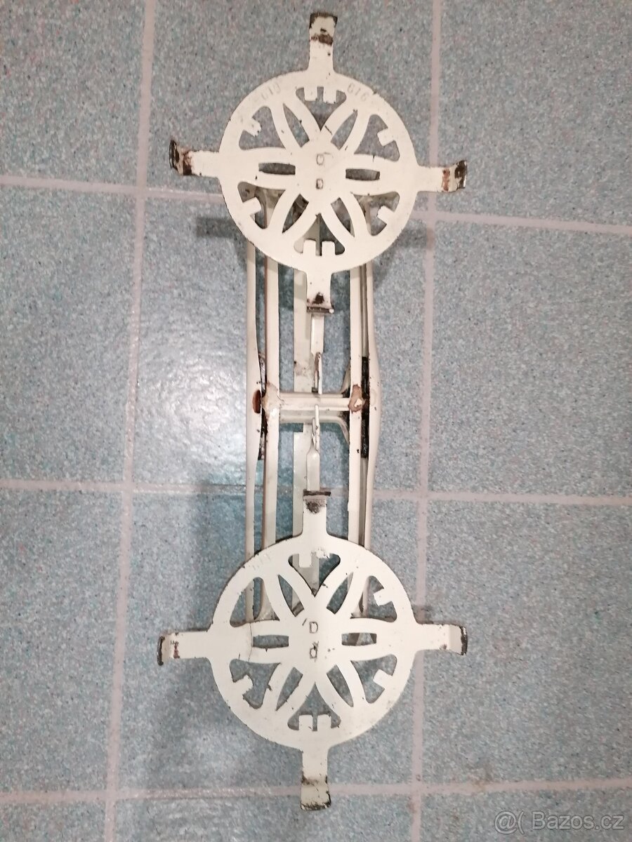 Starožitná kuchyňská váha + kompletní sada závaží - 4