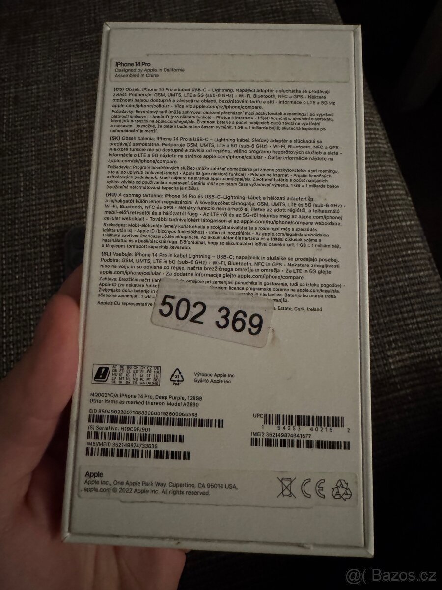 iPhone 14 Pro Deep Purple 128 GB - 4