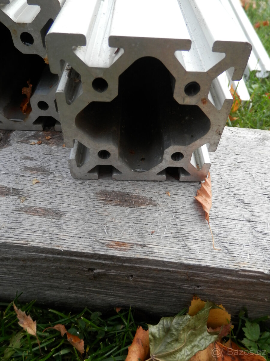 hliníkové profily – stavebnicový systém - 4