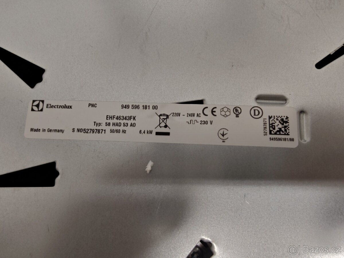 Sklokeramická varná deska Electrolux - 4