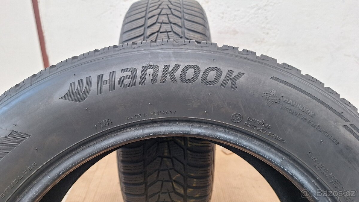 2ks zimní pneu Hankook 225/60 R17 6mm - 4