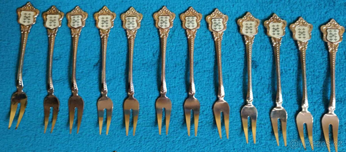 Staré sběratelské lžičky smaltované - 4