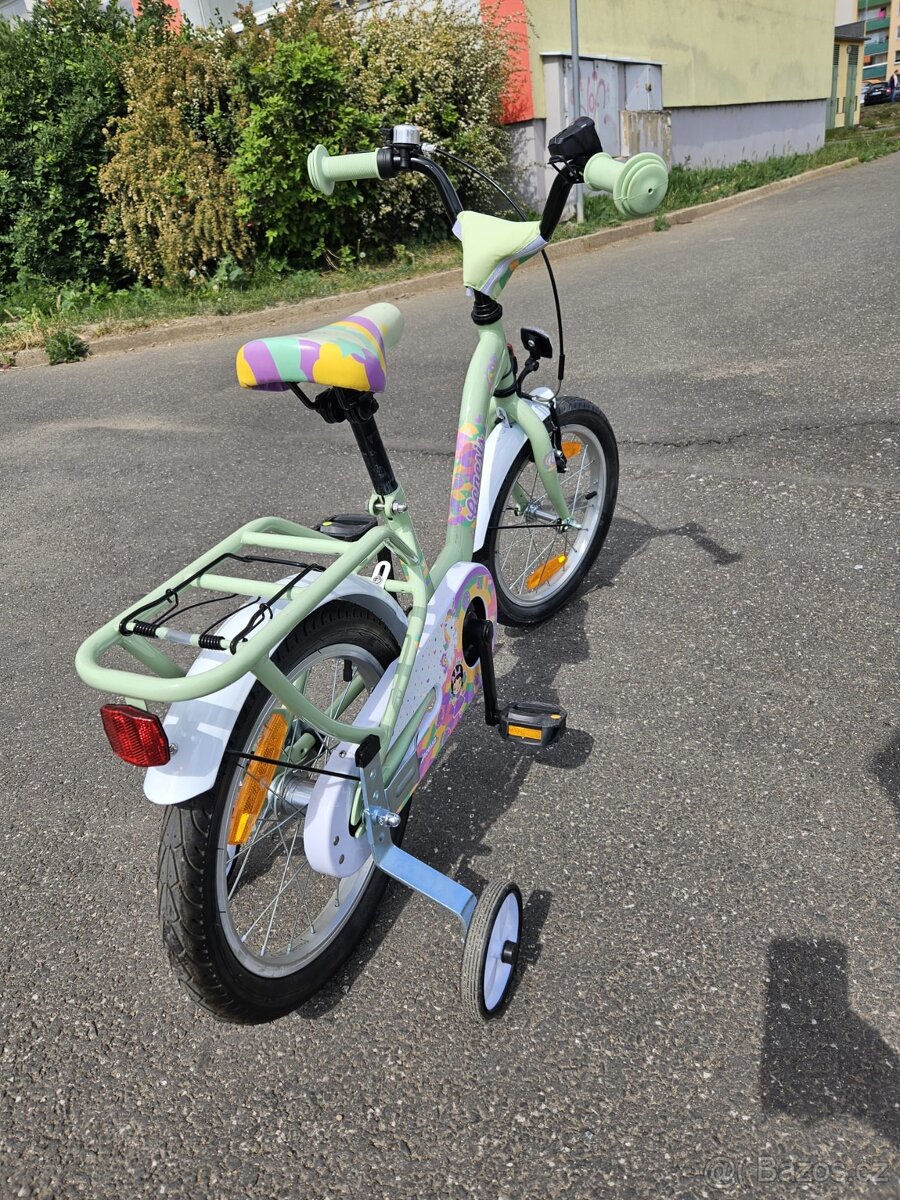 Prodám dětské 16"kolo (dívčí). - 4