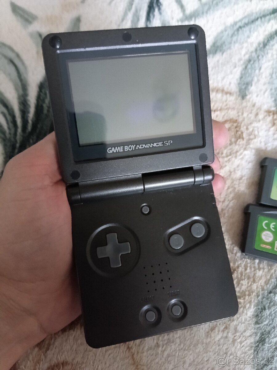 Nintendo Gameboy Advance GBA SP + Hry - 4