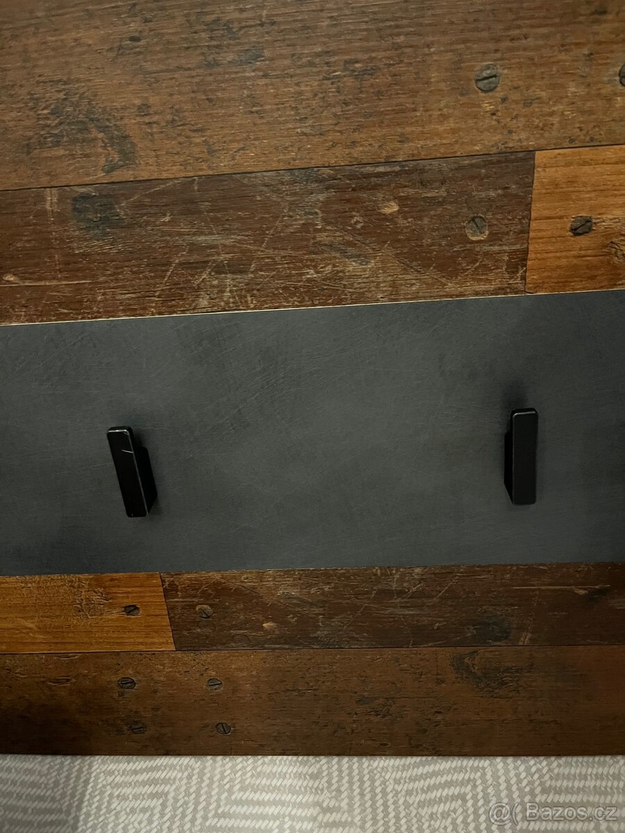 Předsíňový panel Indy s vintage vzhledem 80 / 106 / 28 cm - 4