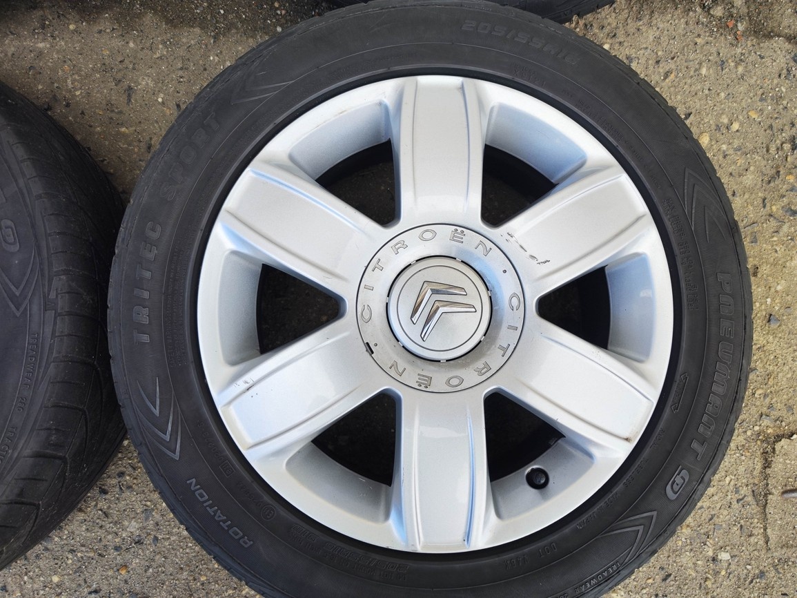 16"alu sada Radicale 4x108 origo Citroen C4 Coupe C5 205/55 - 4