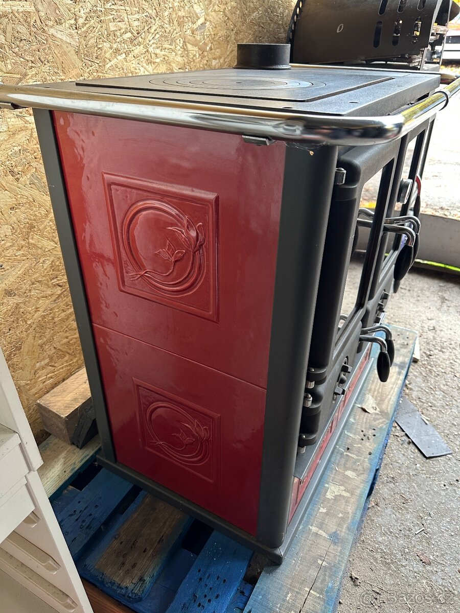 Krbová kamna - sporák a trouba La nordica Rosetta - 4