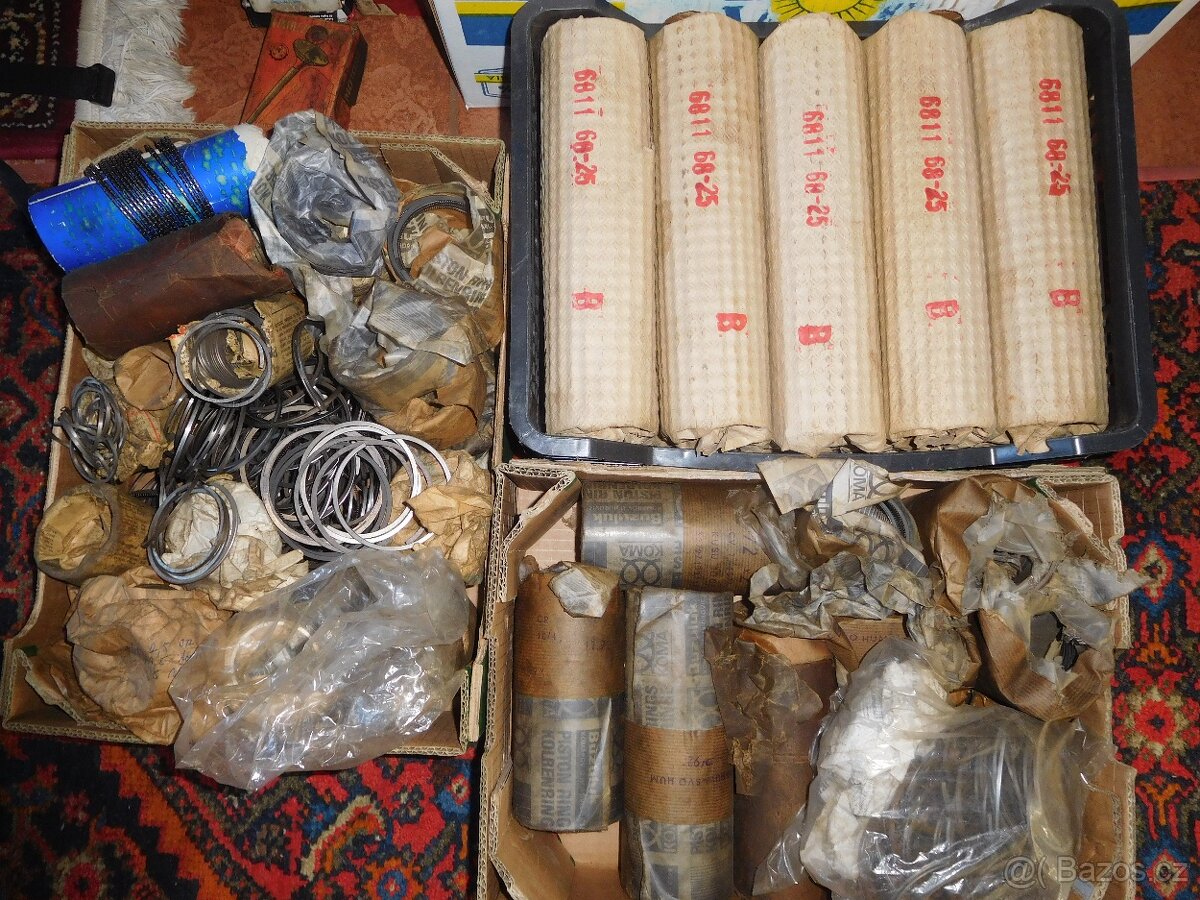 Výbrusová pístní sada Škoda 105 - přebrus na 72 mm - 4