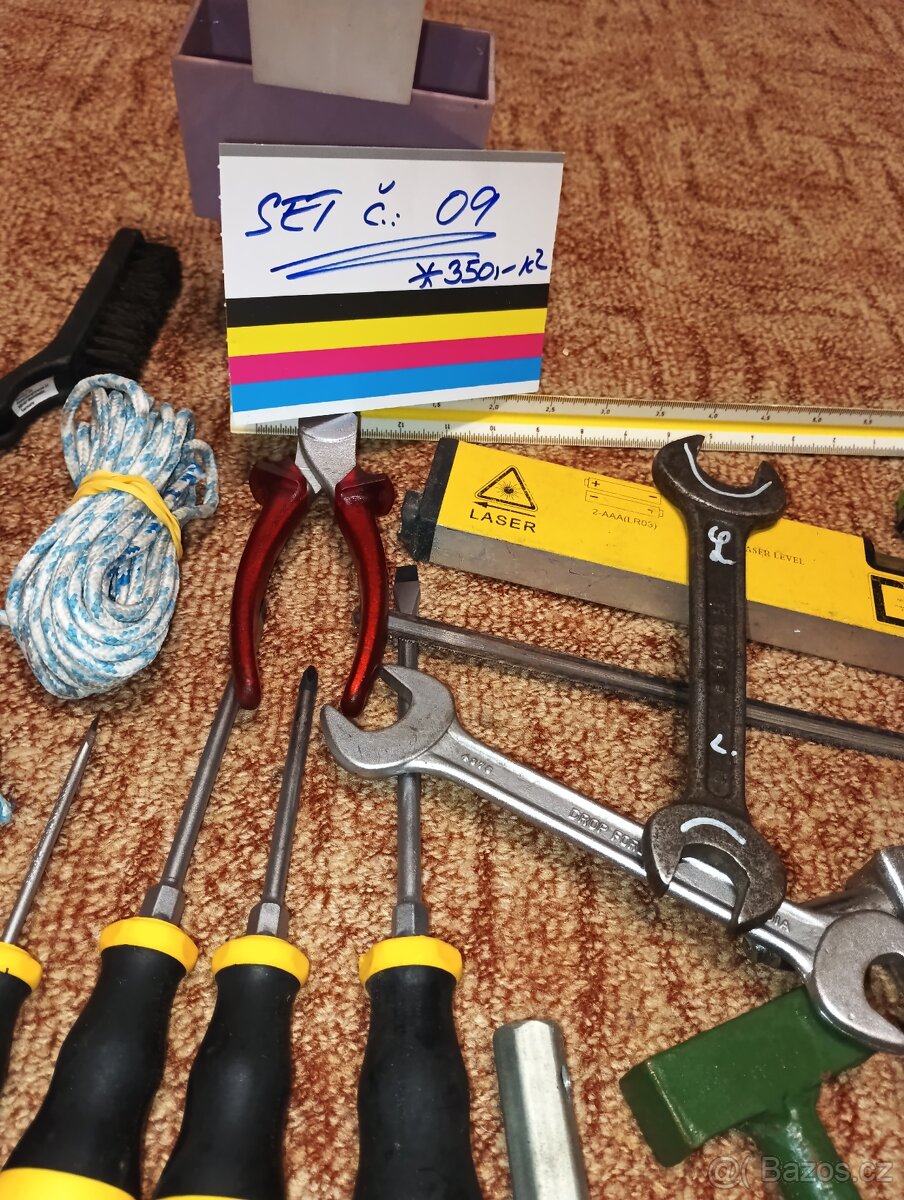set nářadí c.08 z pozustalosti - 4