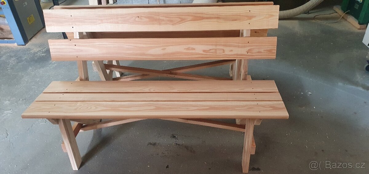 venkovní lavice - 4