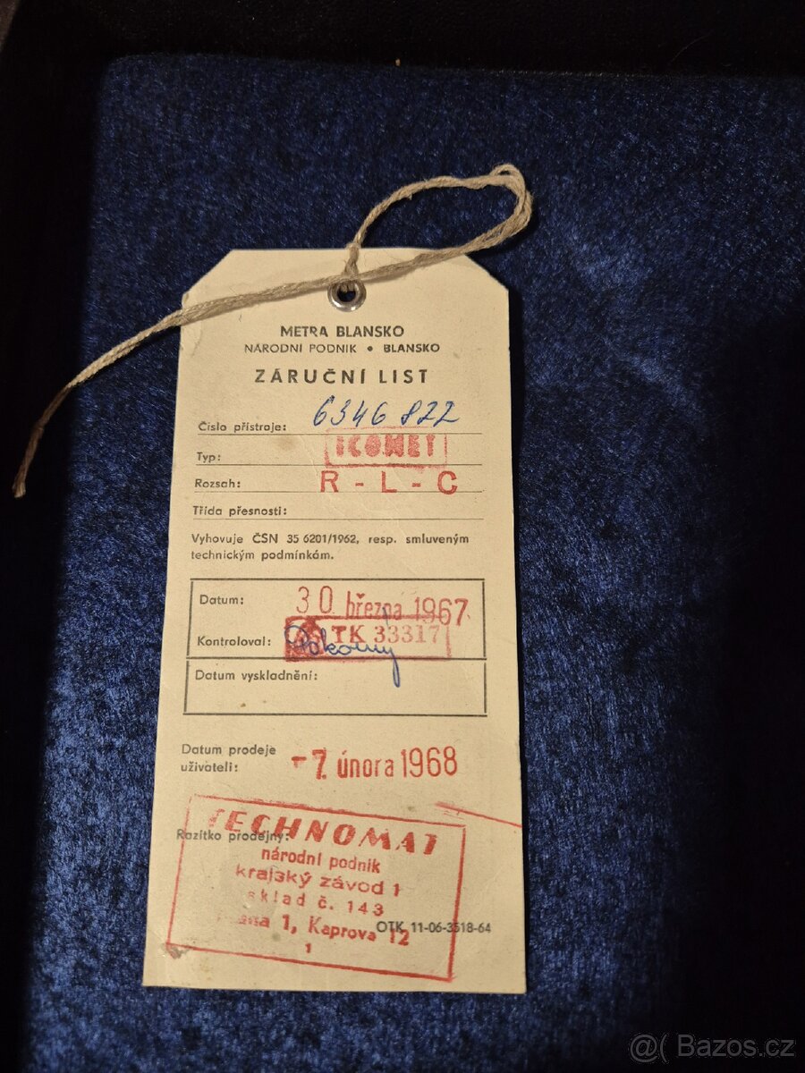 Icomet měřič odporů - 4