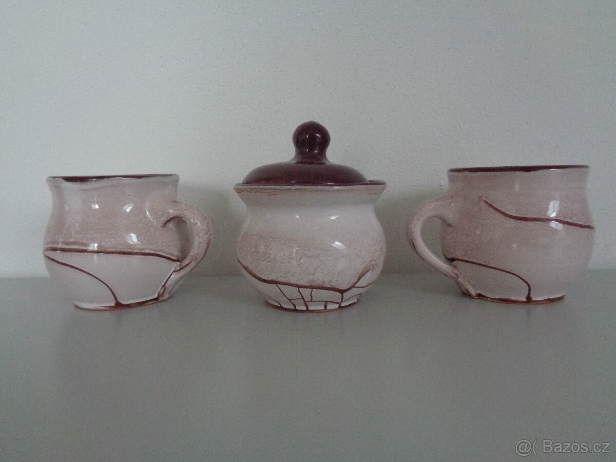 Dekorativní keramická souprava - 4