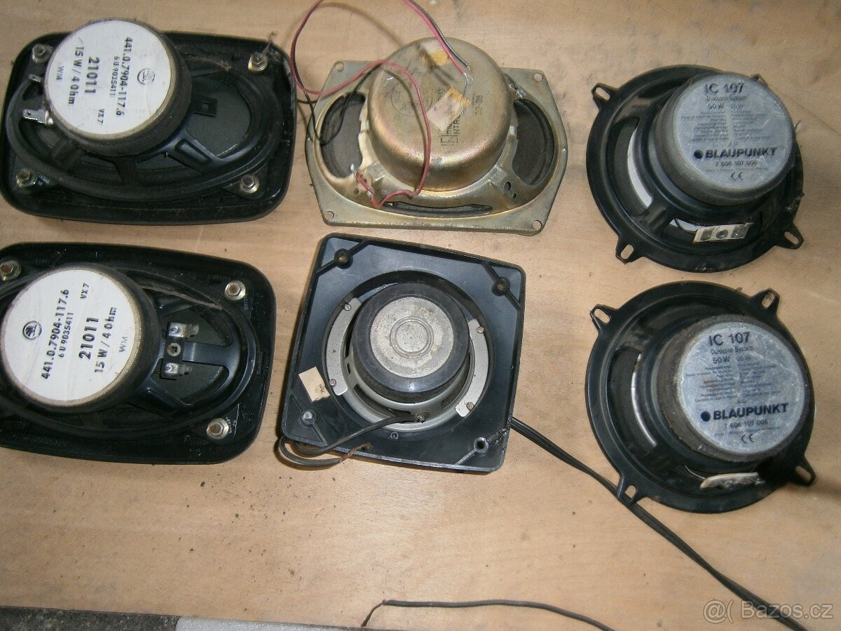 autoradia,repráky na veterány - 4