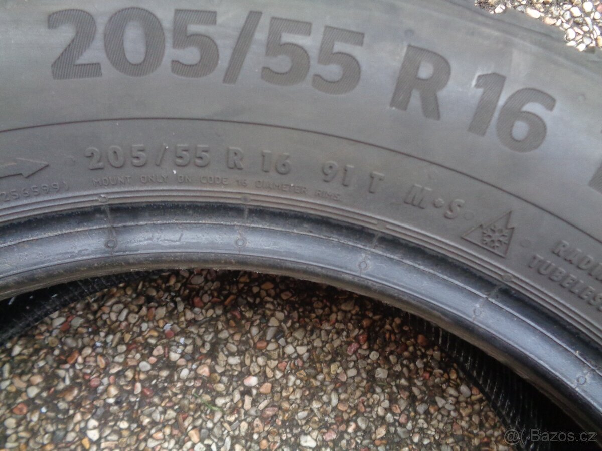 Zimní pneu 205/55/16 R16 Continental - 4