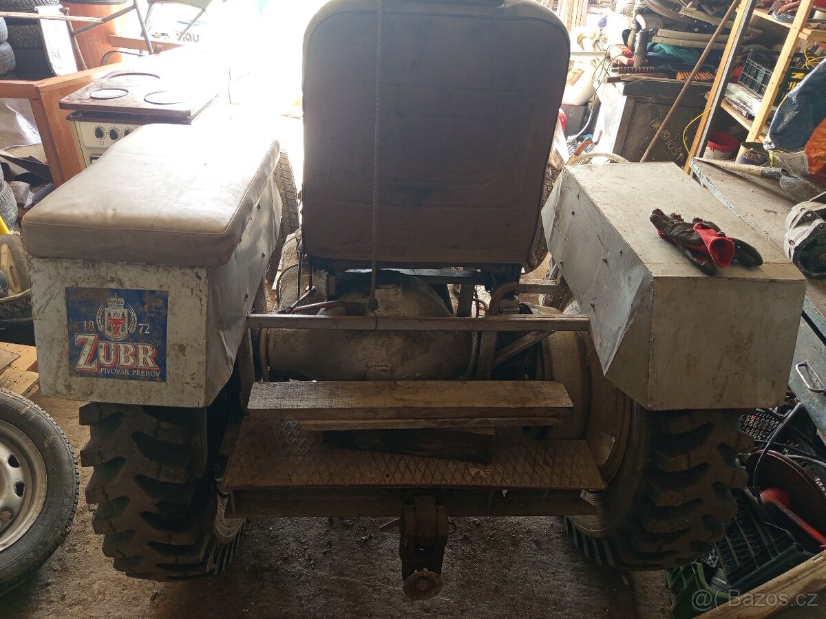 Malotraktor domácí výroby . - 4