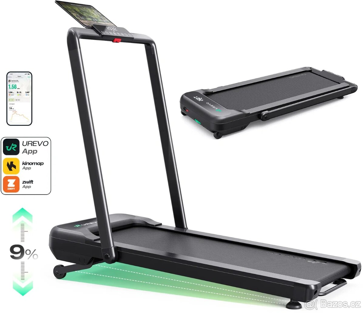 Běžecký pás UREVO, v záruce - 4