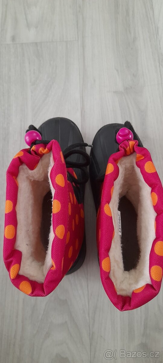 dívčí sněhule vel 34/35 - 4