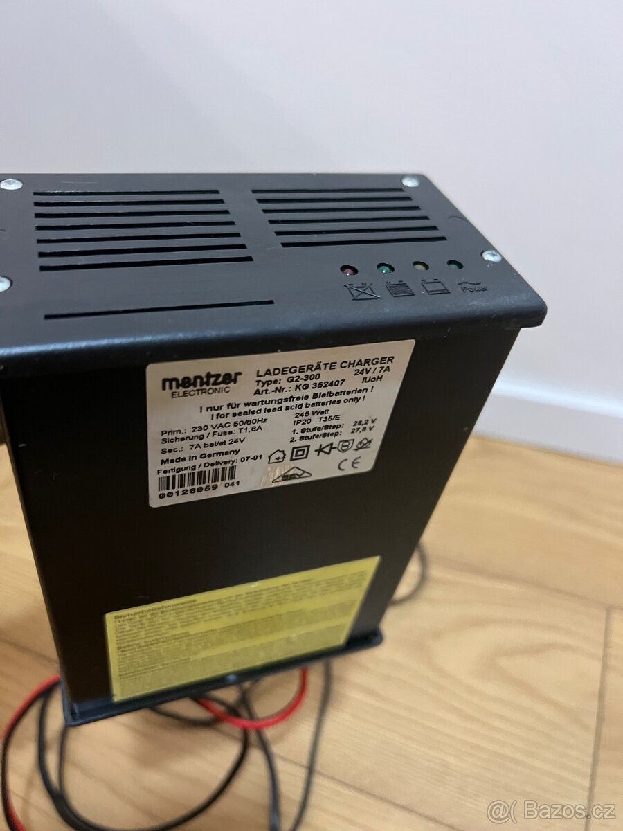 Nabíječka autobaterií 24 V - 4