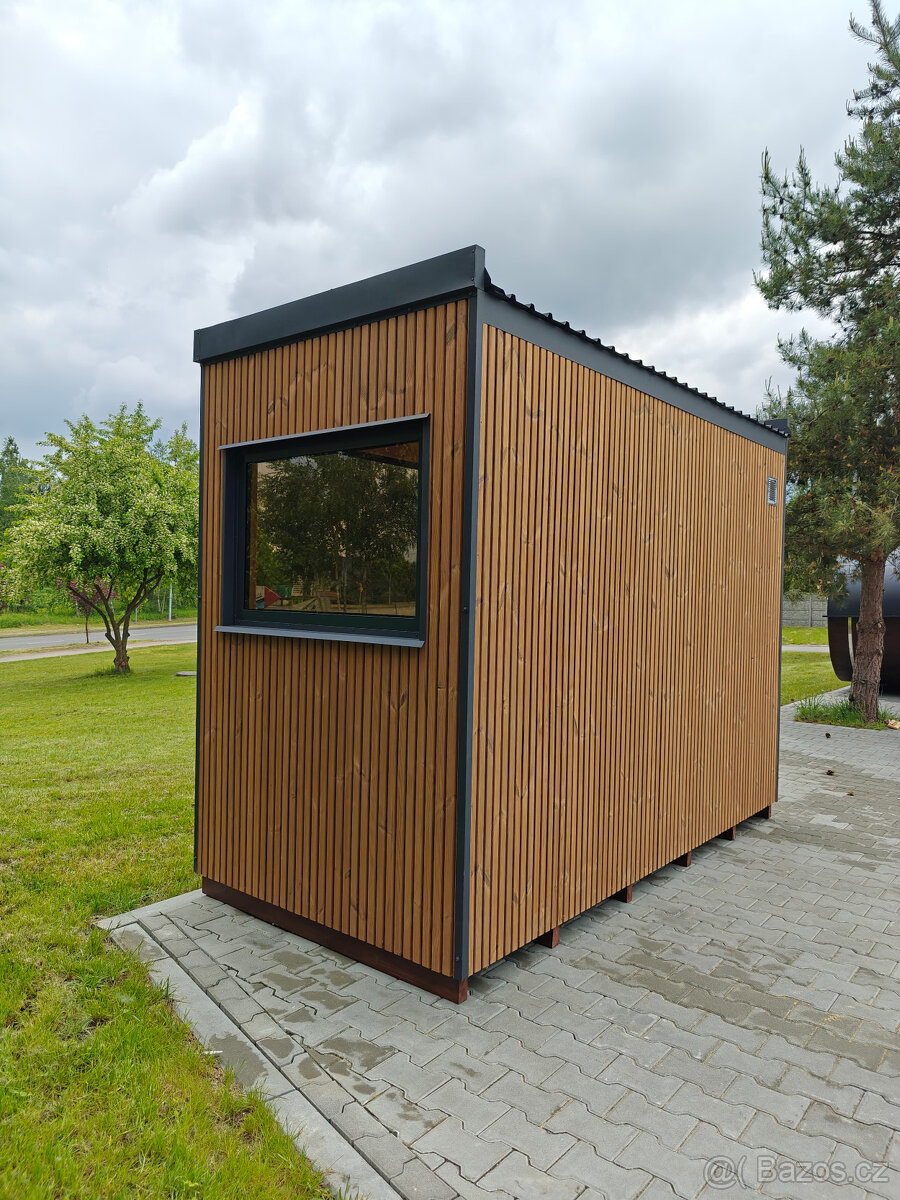 Finská venkovní sauna-Saunový domek Thermowood - 4