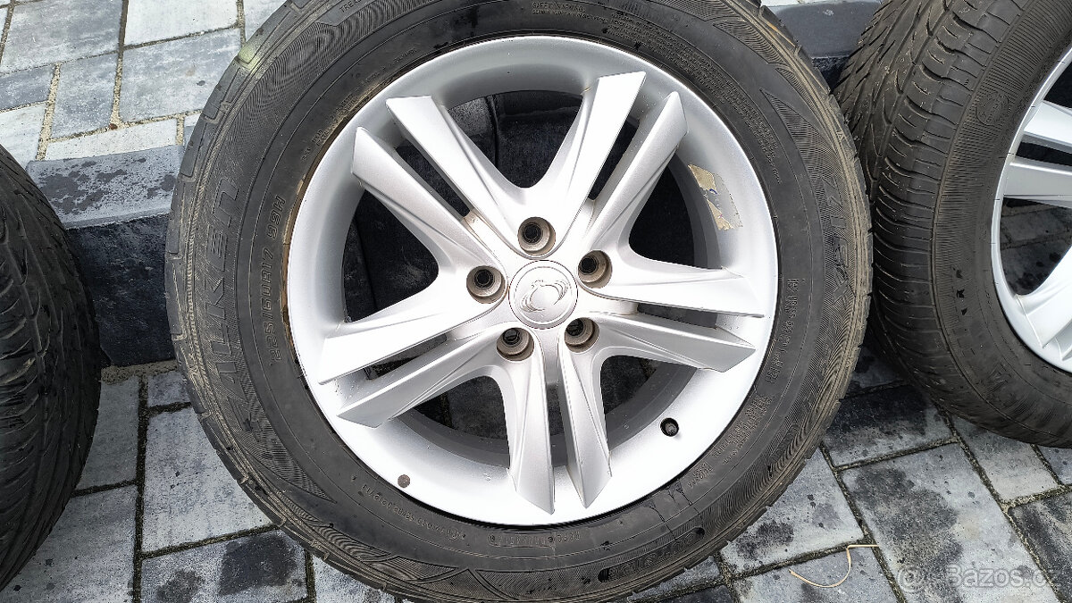 17 originál SsangYong Korando letní ☀️ 225/60 R17 - 4