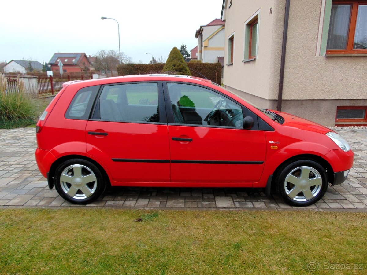 FORD FIESTA 1.4, B+LPG,PŮVOD ČR,1.MAJ. - 4
