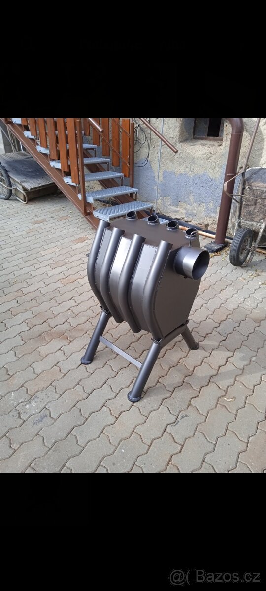 Teplovzdušná kamna do dílny, do chaty nebo na stavbu - 4