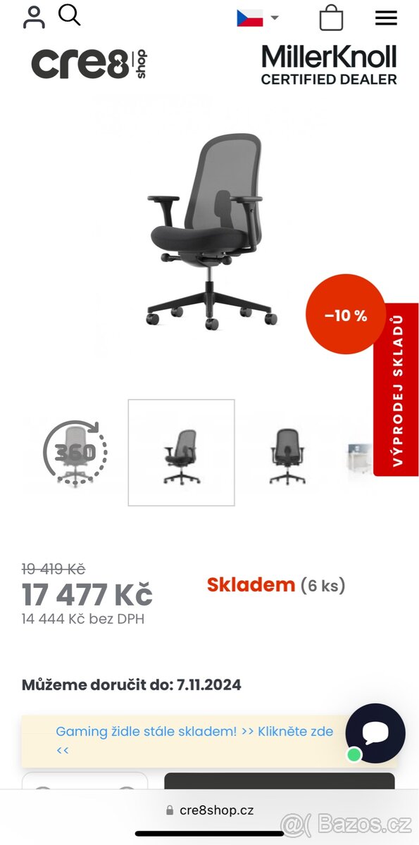 kancelářská židle Herman Miller Lino - 4